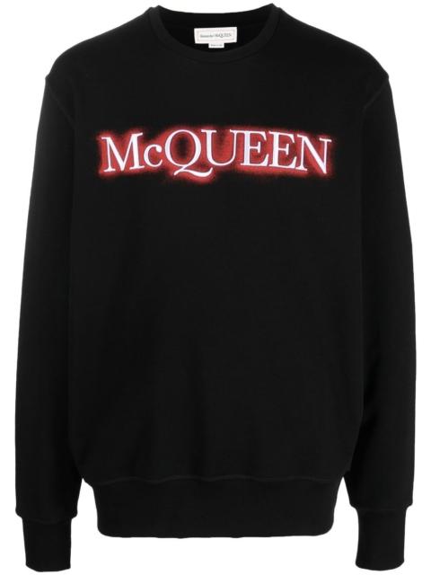 Alexander McQueen logo-print sweatshirt