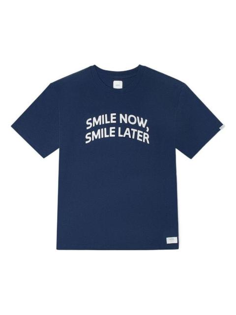 Vans Just Smile T-Shirt 'Navy' VN0A7PJSLKZ