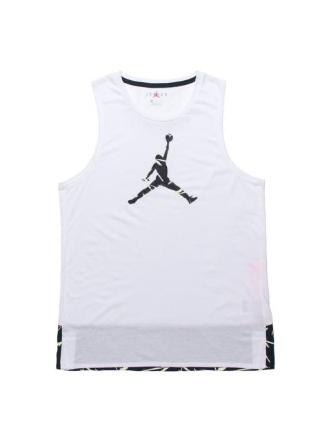 Jordan Air Jordan 23 Alpha Dongdan Basketball Vest Male White CW7082-100