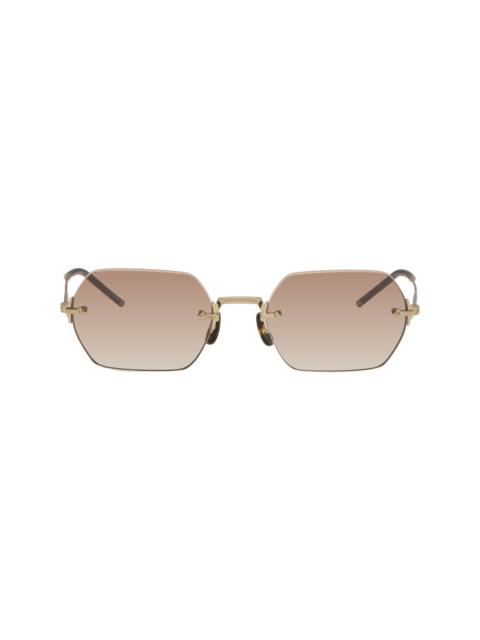 Oliver Peoples Gold TK-13 Sunglasses