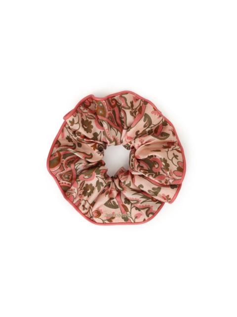 Zimmermann PRINTED SILK SCRUNCHIE