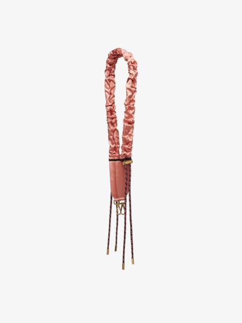 FENDI Pink satin shoulder strap