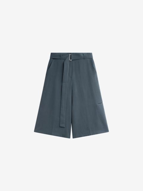 The Frankie Shop Lioni Tailored Bermuda Shorts - Deep Teal