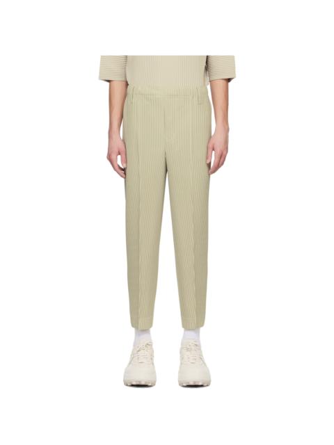 ISSEY MIYAKE Taupe Compleat Trousers