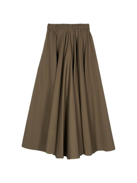 Aspesi high-waisted flared skirt