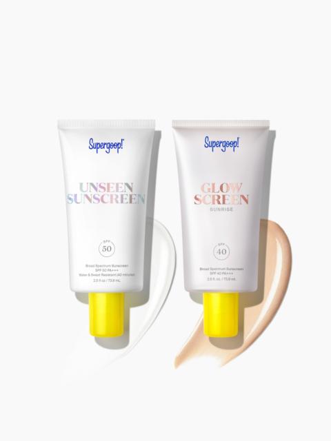 Supergoop Jumbo 2-in-1 Beauty Booster Set