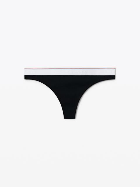 Alexander Wang Classic Thong in Ribbed Jersey