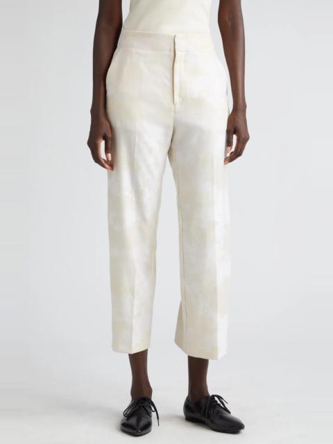 BITE Studios Cheval Jacquard Wool Crop Pants