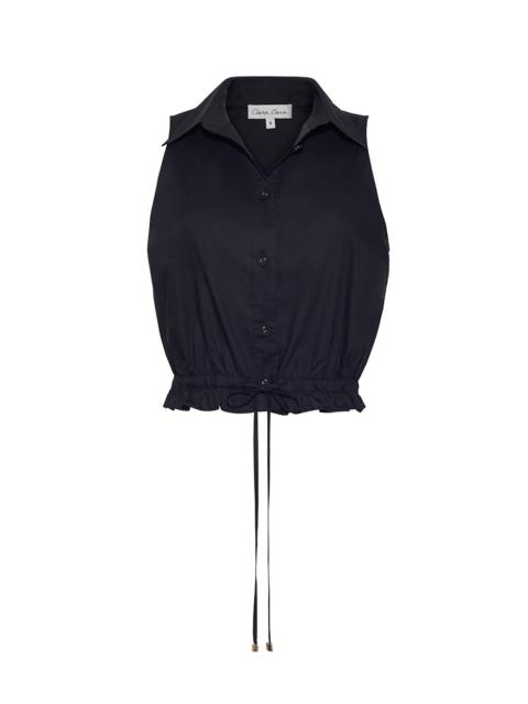 Cara Cara Hannah Top
Collared Halter Top with a Chic Button-Down Bodice