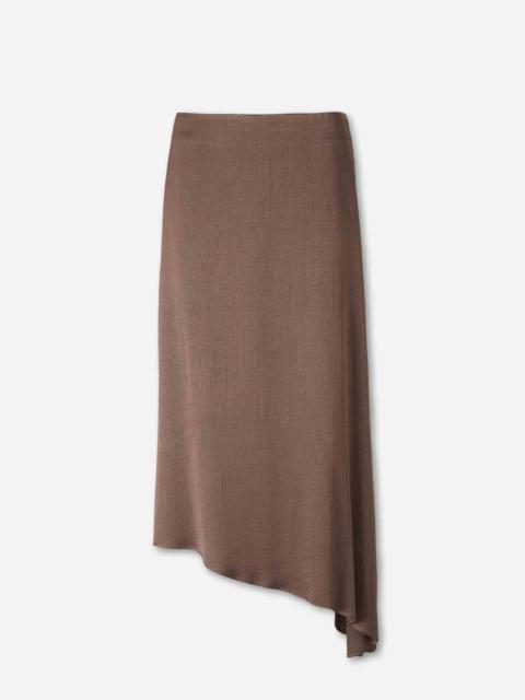 PESERICO ASYMMETRICAL MIDI SKIRT