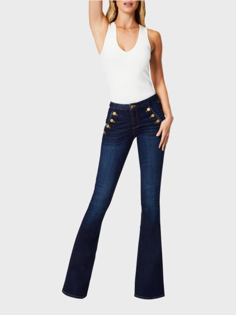 RAMY BROOK Helena High-Rise Flare Jeans
