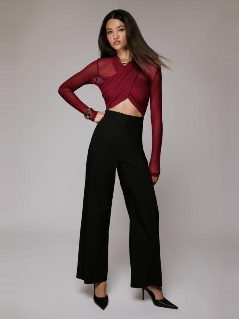 BARDOT Anna High Waist Pant In Black