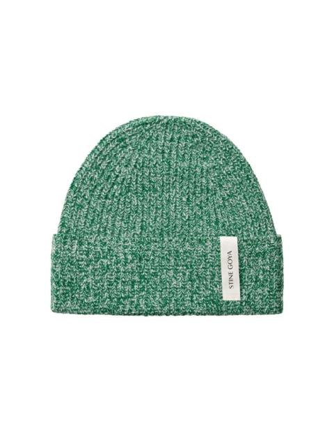STINE GOYA WOOL BEANIE GREEN