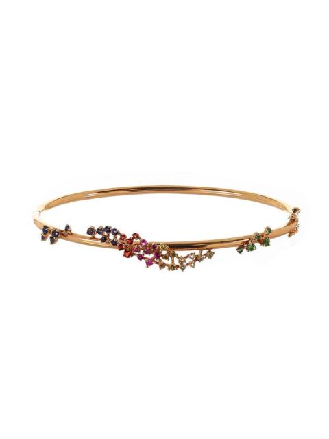 ANANYA Sapphire Rainbow Scatter Bangle Bracelet