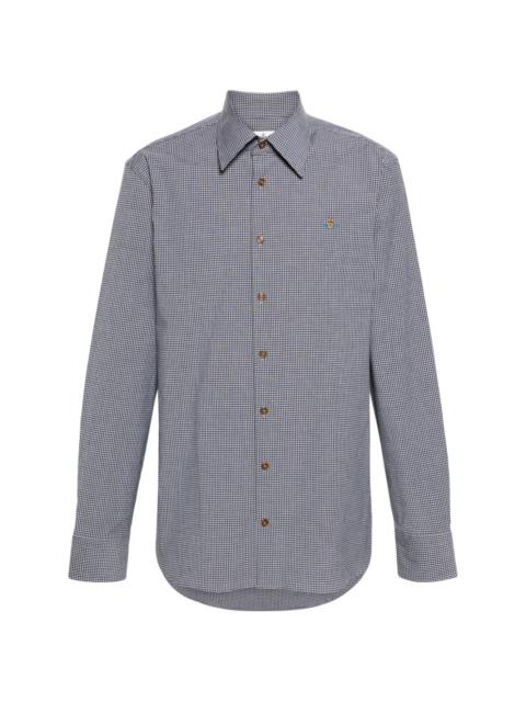 Vivienne Westwood gingham-check buttoned shirt