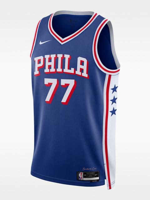 Nike Philadelphia 76ers Icon Edition Men's Nike Dri-FIT NBA Swingman Jersey