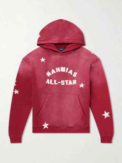 NAHMIAS All Star Printed Cotton-Jersey Hoodie
