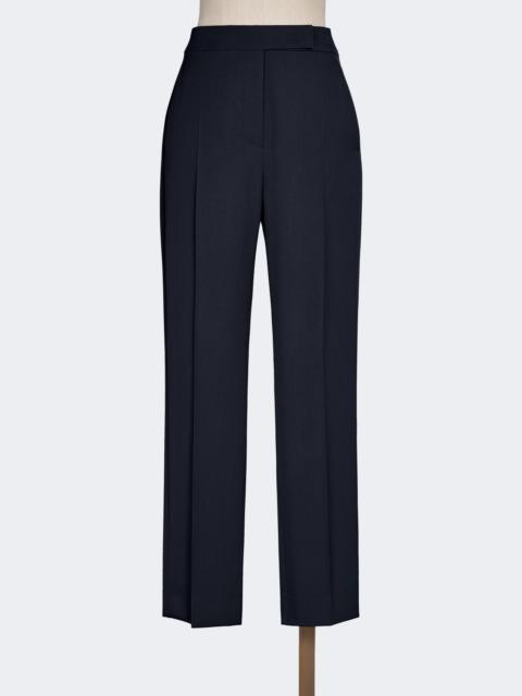 Max Mara OSSIDO Comfortable wool trousers - ULTRAMARINE