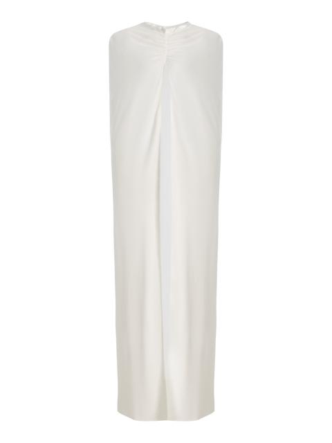 DARKPARK Auroroa Cotton Jersey Long Cape white