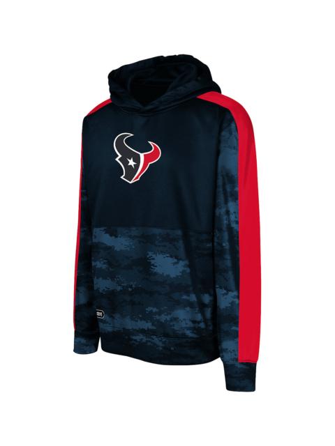 Nike NFL Texans Pullover Hoodie GS "Navy Camo" 9K1B7FG3J TEX