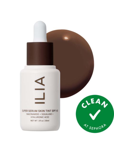 ILIA Beauty Super Serum Skin Tint SPF 40 - Hydrating Foundation