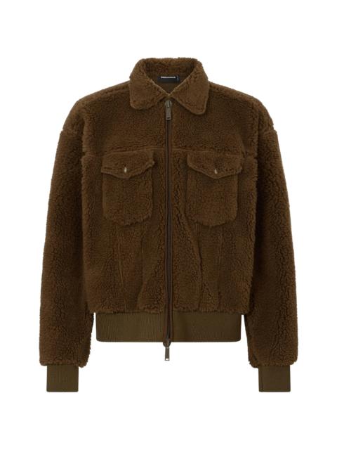 DSQUARED2 Dsquared2 Teddy Oversized Jean Jacket