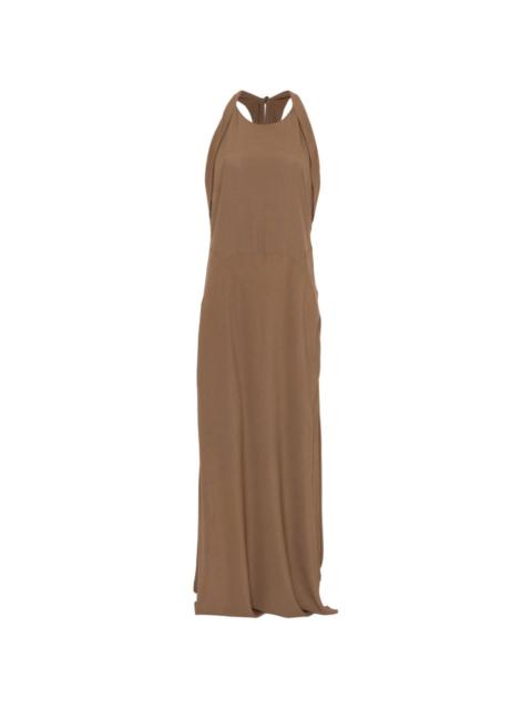Blumarine halterneck maxi dress