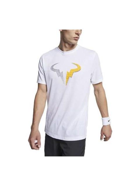 Nike Court Dri-FIT Rafa T-Shirt 'White' AO1137-100