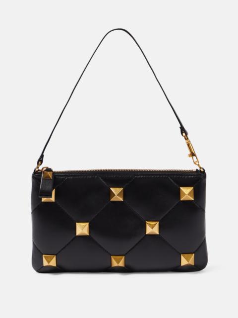 Valentino Roman Stud quilted leather pouch