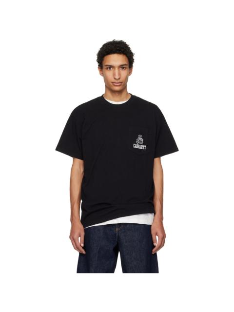 Carhartt Black S/S Pond Corps Pocket T-shirt