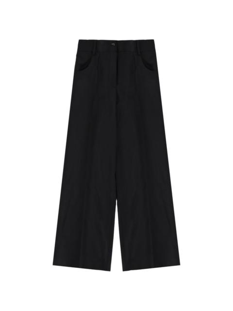 Theory flared trousers