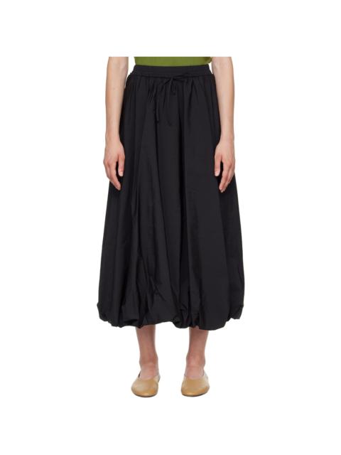 WEEKEND Max Mara Black Ciurma Midi Skirt