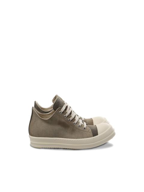 Rick Owens DRKSHDW canvas toe-cap sneakers