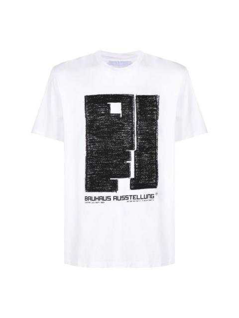 Neil Barrett Bauhaus graphic-print T-shirt