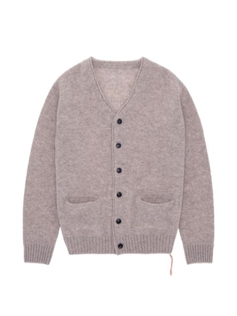FORTELA Edmund button ribbed cardigan