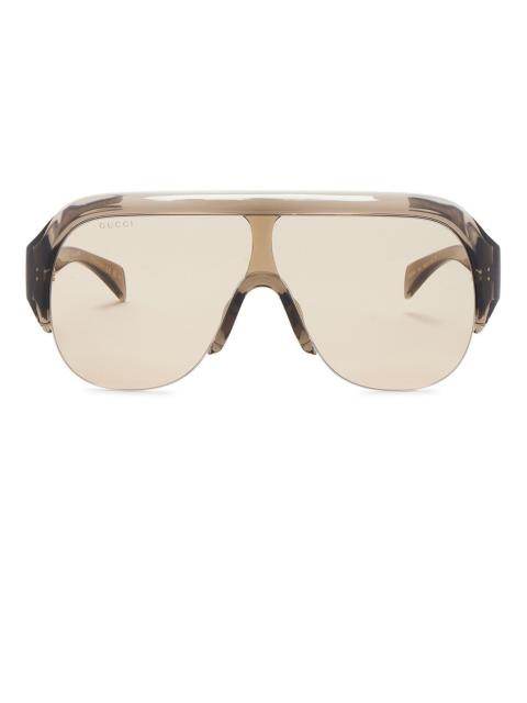 GUCCI 70s Nuances Mask Sunglasses
