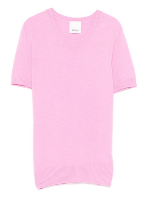 Allude short-sleeve top