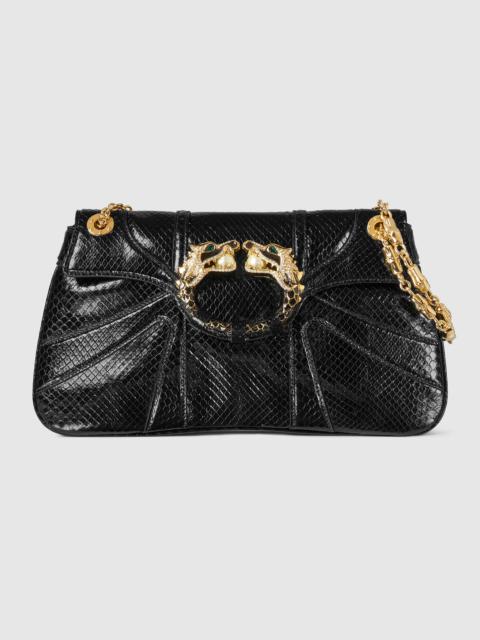 GUCCI Python evening shoulder bag