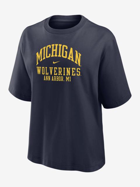 Michigan Nike Women's College Boxy T-Shirt