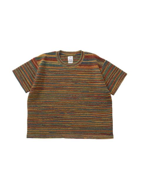 visvim JUMBO KNIT TEE S/S W RED