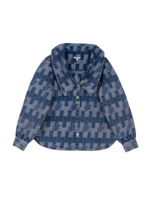 Barbour Camicia In Denim Bowhill Shirt