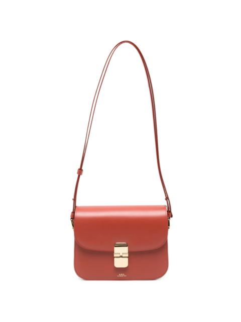 A.P.C. A.p.c. Grace Leather Shoulder Bag