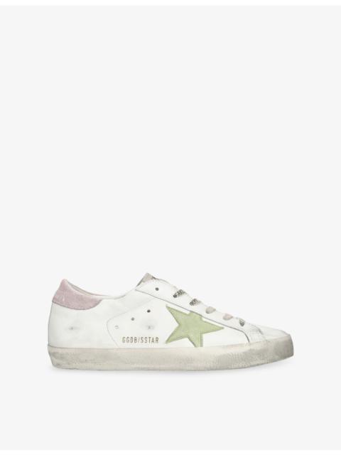Super-Star 12120 Leather Low-Top Trainers