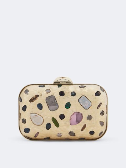 JIMMY CHOO Cloud crystal-embellished clutch