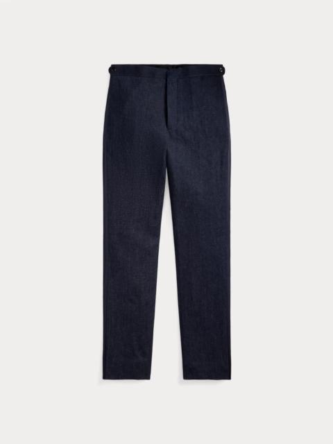 RRL by Ralph Lauren Slim Fit Indigo Denim Tuxedo Trouser