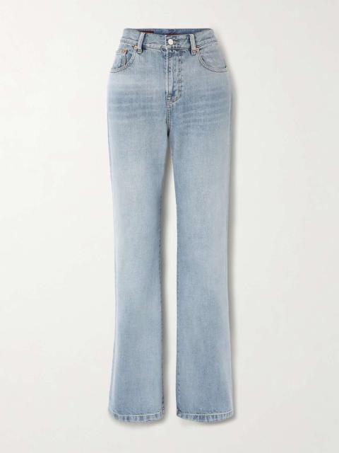 GUCCI High-rise bootcut jeans Blue