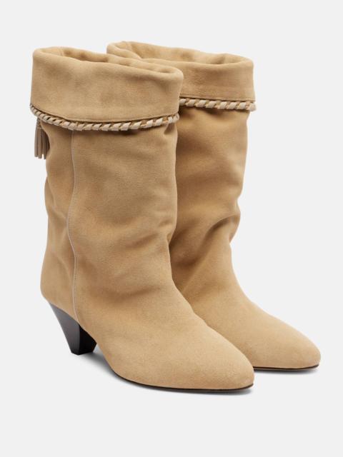 Isabel Marant Dalby 55 suede ankle boots