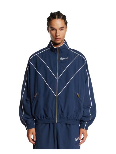 WILLY CHAVARRIA Blue Bad Boy Zip-Up Sweatshirt