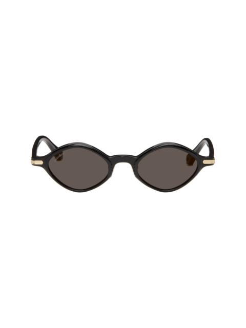 Cartier Black Contemporary Signature C Sunglasses