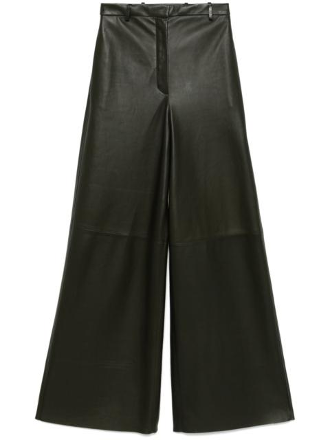 FABIANA FILIPPI leather trousers